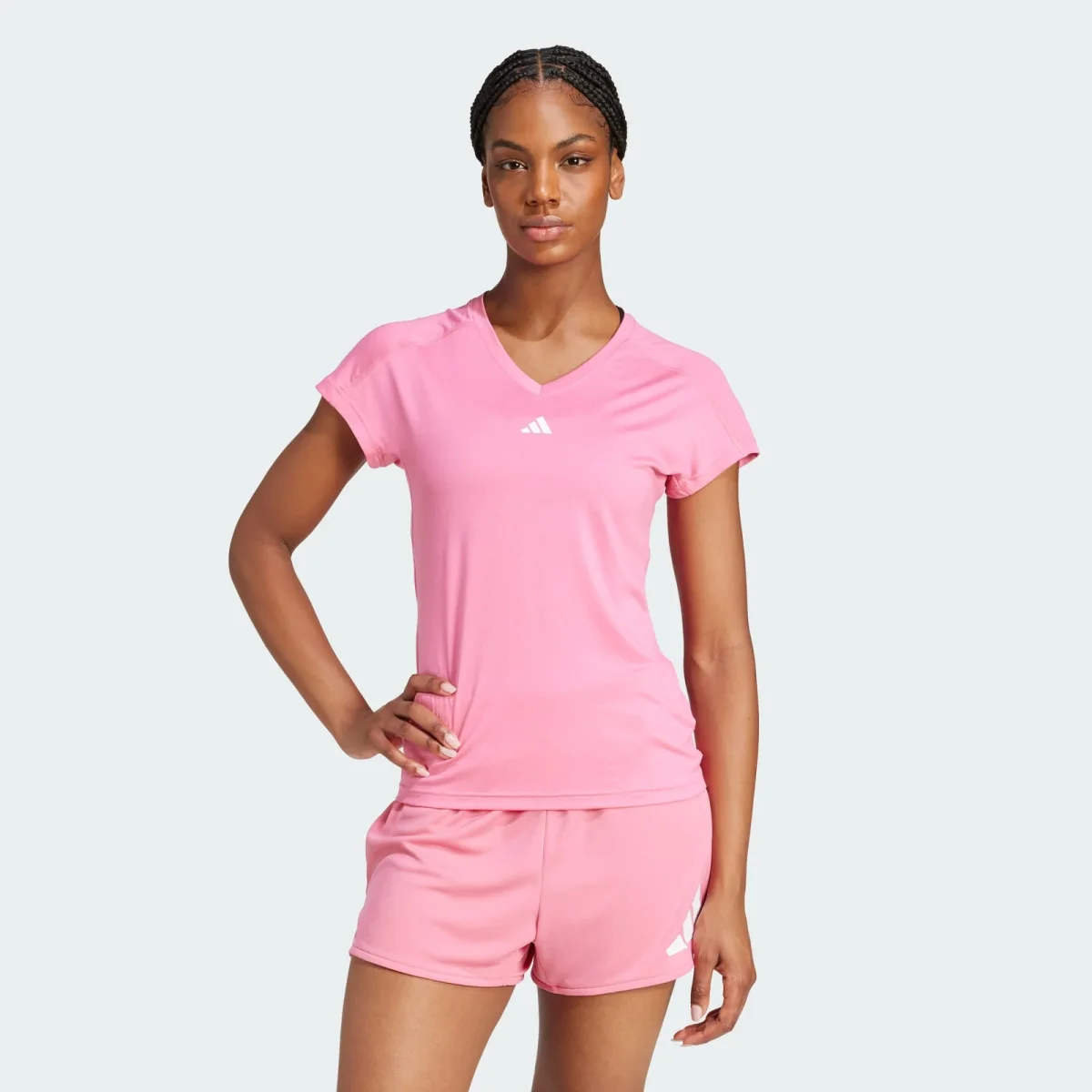 T-shirt AEROREADY Train Essentials Minimal Branding V-Neck